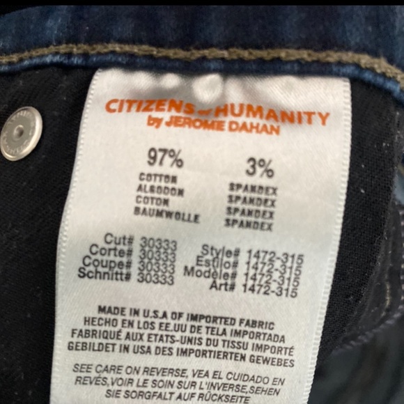 Citizens of Humanity Jeans - Picture 6 of 8